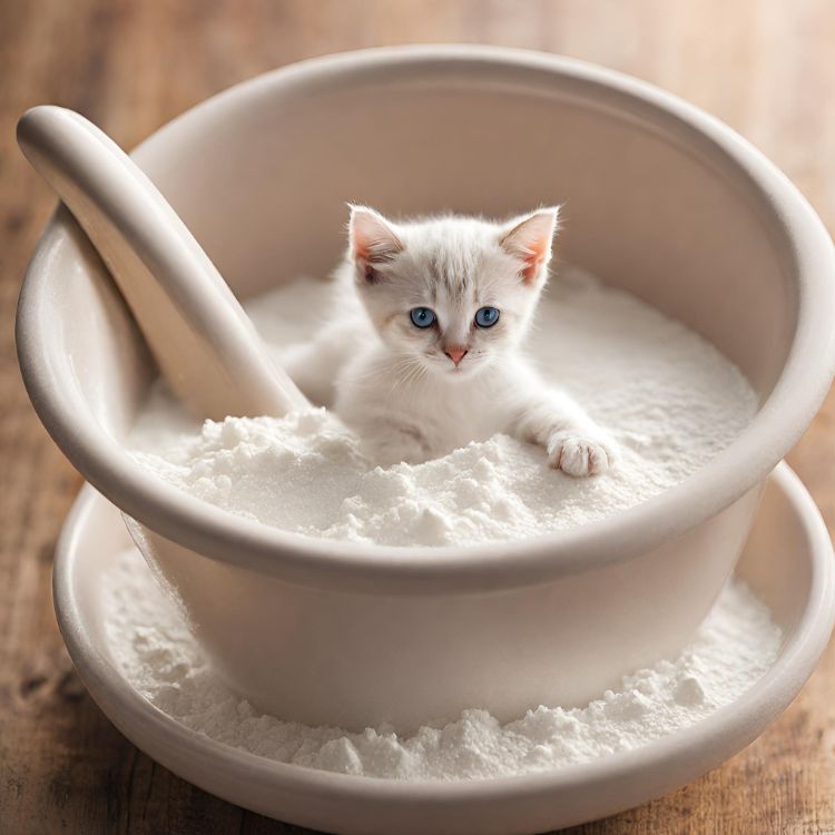 Cách sử dụng sữa bột cho mèo con