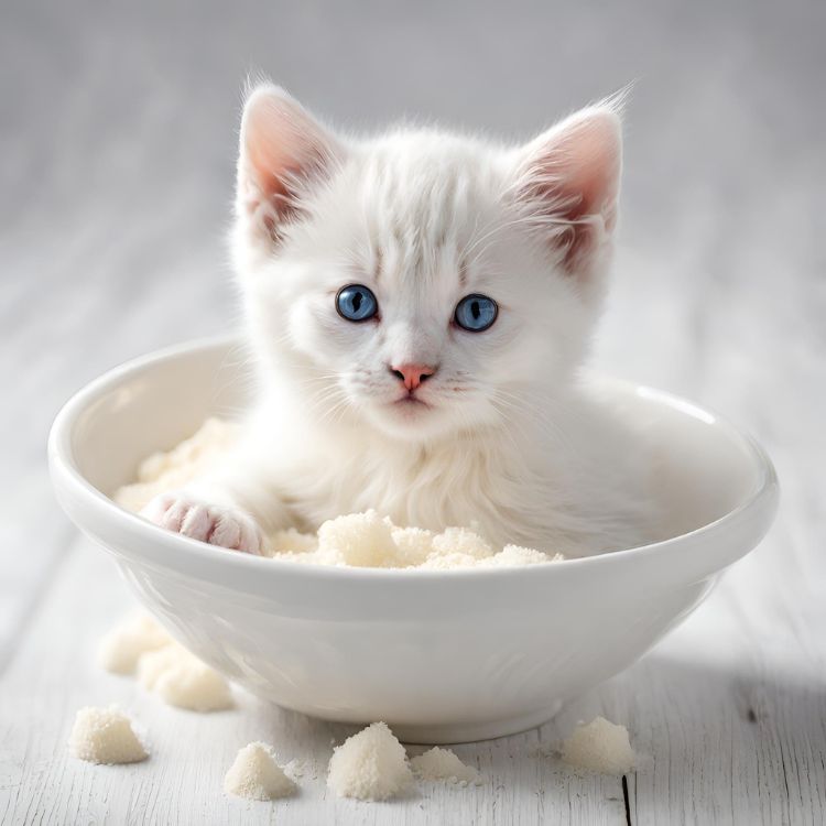 Lợi ích của sữa bột cho sức khỏe của mèo con